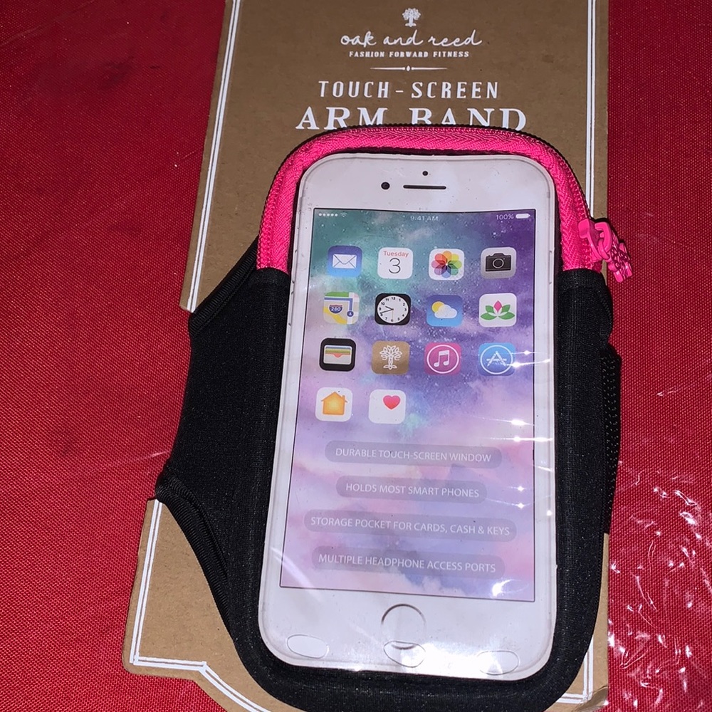 Pink & Black Armcase